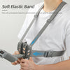 For DJI RC Pro Sunnylife Remote Control Waist Support Bracket Chest Strap(Grey)