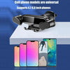 Car Air Vent Gravity Snap Phone Navigation Mount(Sun Pattern)