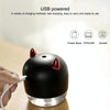 WT-H21 Devil Atomizing Humidifier with Colorful Night Lights, Water Tank Capacity: 200mL(Black)