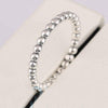 Women Fashion Charms Beads Ring Jewelry, Metal Color:925 silver(54 mm)