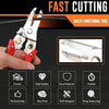 Multi-functional Wire Splitting Pliers Electrician Manual Tool (Orange)