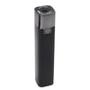 Mini Portable Lipstick Style Rechargeable LED Flashlight (Black)