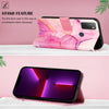 For alcatel 1S (2021) / 3L (2021) PT003 Marble Pattern Flip Leather Phone Case(LS001)