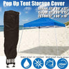 210D Oxford Cloth Outdoor Tent Waterproof Dust Cover, Size:30x38x153cm(Black)