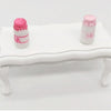 3 PCS 1:12 Mini Doll House Pocket Furniture Ornaments Simulation Milk Bottle, Random Color Delivery