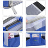 FUNADD Breathable Pet Carrier Bag, Blue - 44x30.5x20.5cm