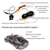 Car AHD Rear View High Definition Night Vision Reversing Camera, Specifications: AHD1080P