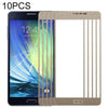 10x Samsung Galaxy A7 (2015) Front Glass Lens (Gold)