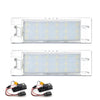 2pcs For Opel ZafiraB / ASTRA / CORSA LED License Plate Light