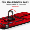 For Samsung Galaxy S24 FE 5G Sliding Camshield Holder Phone Case(Red)
