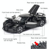 1:32 Alloy Sports Car Model With Sound And Light Boy Toy Car Decoration(Bright Red)