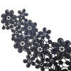 Gold Brown Lace Collar Three-dimensional Hollow Embroidered Fake Collar DIY Clothing Accessories, Size: About 45 x 26cm