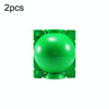 2pcs Plants Growth High Pressure Box Spherical Root Controller Grafting Root Cases, Model: S Green 50mm