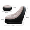 Lunch Break Inflatable Lazy Sofa, Bottom Color Random Delivery, Style: Single Sofa