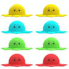 Double Expression Flip Dolls Octopus Silicone Unzip Toys, Height: 4.9cm(Red)