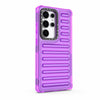 For Samsung Galaxy S25 Ultra 5G High Transparency TPU Hybrid PC Airbag Phone Case(Transparent Purple)