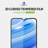For Xiaomi Redmi 10X Pro PINWUYO 9H 3D Curved Full Screen Explosion-proof Tempered Glass Film(Black)