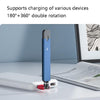 USB Portable Magnetic Adapter, Random Colors Delivery, Model: Data Function(3 in 1)