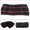 Universal Car Steering Wheel Ice Silk Non-slip Breathable Protective Cover(Red Black)