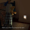 NL2101 Motion Sensor LED Night Light AC Plug Dimming Sleep Lights,Spec: Warm White EU Plug