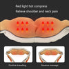 6 Keys Kneading Massage Shawl Cervical Massager, Specification: UK Plug(Black)