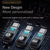 Type-C Male to 8 Pin Female 35W Data Transmission Charging Converter Adapter