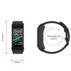 H21 1.14 inch Silicon Band Earphone Detachable Smart Watch Support Temperature Measurement / Bluetooth Call / Voice Control(Black)
