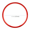Car Auto Steering Wheel Ring Cover Trim Sticker Decoration for Audi A4L / A3 / A5 2017-2019(Red)