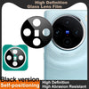For vivo X100 imak Black Version HD Glass Rear Camera Lens Film, Self-positioning Version