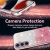 For Samsung Galaxy S25+ 5G Gradient Glitter Flower All-inclusive Phone Case(Pink)