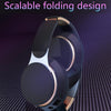 07S Folding Sports Computer Games Wireless Bluetooth V5.0 Headset with Mic (White)