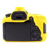 PULUZ Soft Silicone Protective Case for Canon EOS 90D(Yellow)