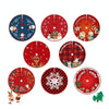 Christmas Tree Skirt Carpet Tree Bottom Cover Cloth Mat(003)
