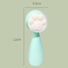 Cute Cats Paw Soft Hair Facial Brush Manual Facial Cleansing Brush(Green)