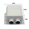 Car High-power Electric Heater Defroster, Specification:12V Classic 2-hole 800W