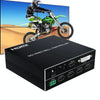 1080P 2 x 2 HDMI + DVI to 4 HDMI Ports Video Wall Controller(Black)