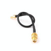 15cm CRC9 Male to SMA Female RG174 RF Pigtail Cable