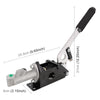 Car Modification Racing Hydraulic Drift Handbrake Short Straight Handle(Black)