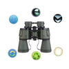 Luxun 20X50 Outdoor Binoculars  Low Light Night Vision Non-Infrared High Power Binoculars(ArmyGreen)