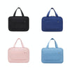 Foldable Travel Waterproof Washing Bag Cosmetic Bag with Hook(Pink)