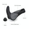 DEEMOUNT BGP110 Mountain Bike Bicycle Rubber Handlebar Cover, Horn Version