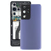 Samsung S21 Ultra 5G Back Cover with Lens Cover - Purple