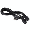 10A 250V 3 Pin Computer PC Power Cable, Length: 1.8m, AU Plug (Black)