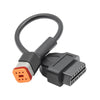 6Pin Motorcycles OBD2 Conversion Cable OBDII Diagnostic Adapter Cable for Harley Davidson