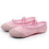 Flats Soft Ballet Shoes Latin Yoga Dance Sport Shoes for Children & Adult(Pink)