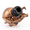 Universal Vehicle Car Creative Skull Double Heads Shaped Shifter Cover Manual Automatic Gear Shift Knob (Bronze)