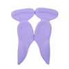 3 in 1 PU Heel Pad Thickened Heel Stick Arch Pad Half Size Pad for Women High Heels, Size: Free Size(Transparent)