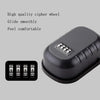 Wall Mounted Key Safe Box - 4 Digit Combination Lock - Black