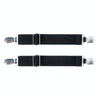 1pair Motorcycle Pant Leg Holder Multifunctional Portable Outdoor Riding Windproof Clip(Black)