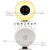 Simulated Sunrise And Sunset Sleep Light Alarm Clock with FM Radio(AU Plug)